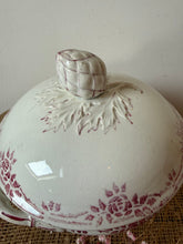 Load image into Gallery viewer, Lovely French Pink and White Vintage Soupiere
