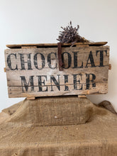 Load image into Gallery viewer, Scratch Built French Chocolat Menier Crate
