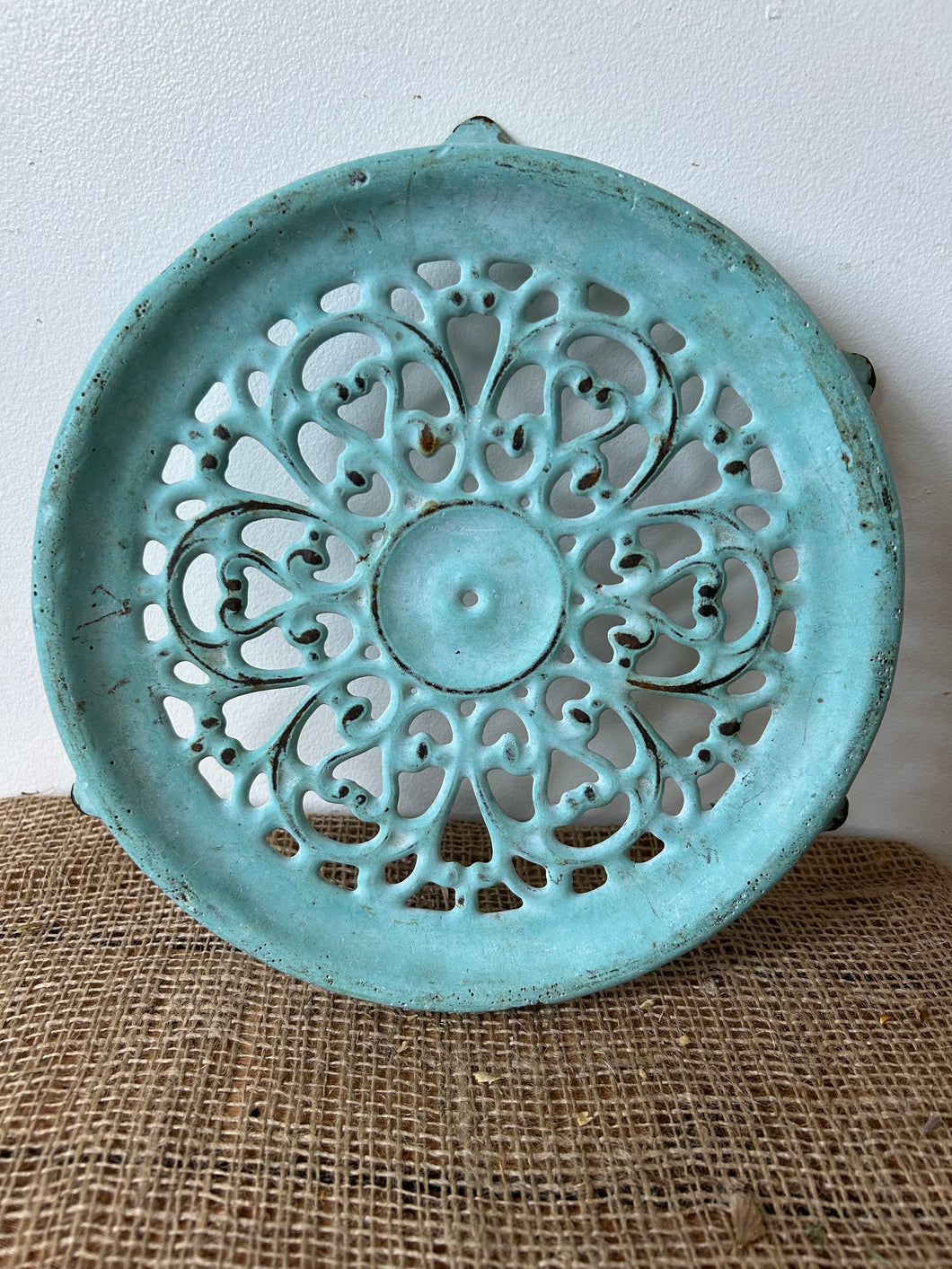 Fabulous French Turquoise Trivet