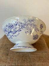 Load image into Gallery viewer, French Deep Floral Ironstone Bowl
