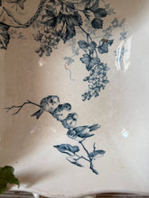 Load image into Gallery viewer, French Square Blue Transferware Dish

