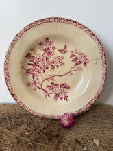 Load image into Gallery viewer, French Buttery Pink Transferware Plate
