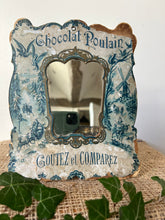 Load image into Gallery viewer, Vintage French Chocolat Advertising Mirror
