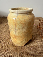Load image into Gallery viewer, Heavily Stained Crazed Keiller Marmalade Jar

