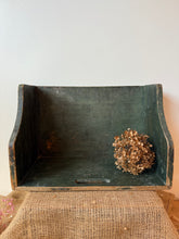 Load image into Gallery viewer, Fabulous Green Chippy French Washbox
