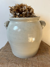 Load image into Gallery viewer, Large Light Coloured French Confit Pot
