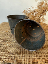 Load image into Gallery viewer, French Metal Vintage Faisselle
