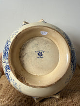 Load image into Gallery viewer, Large French Blue Transferware Soupiere
