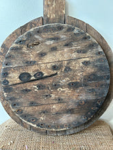 Load image into Gallery viewer, French Round Wooden Board
