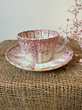 Load image into Gallery viewer, Stunning French Floral Cup and Saucer
