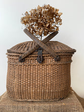 Load image into Gallery viewer, Gorgeous Large French Wicker Basket
