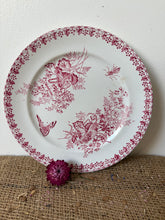 Load image into Gallery viewer, French Pink Ironstone Plate

