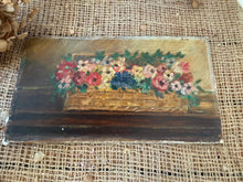 Load image into Gallery viewer, Pretty Vintage French Oil Floral
