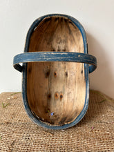 Load image into Gallery viewer, Lovely French Blue Edged Trug
