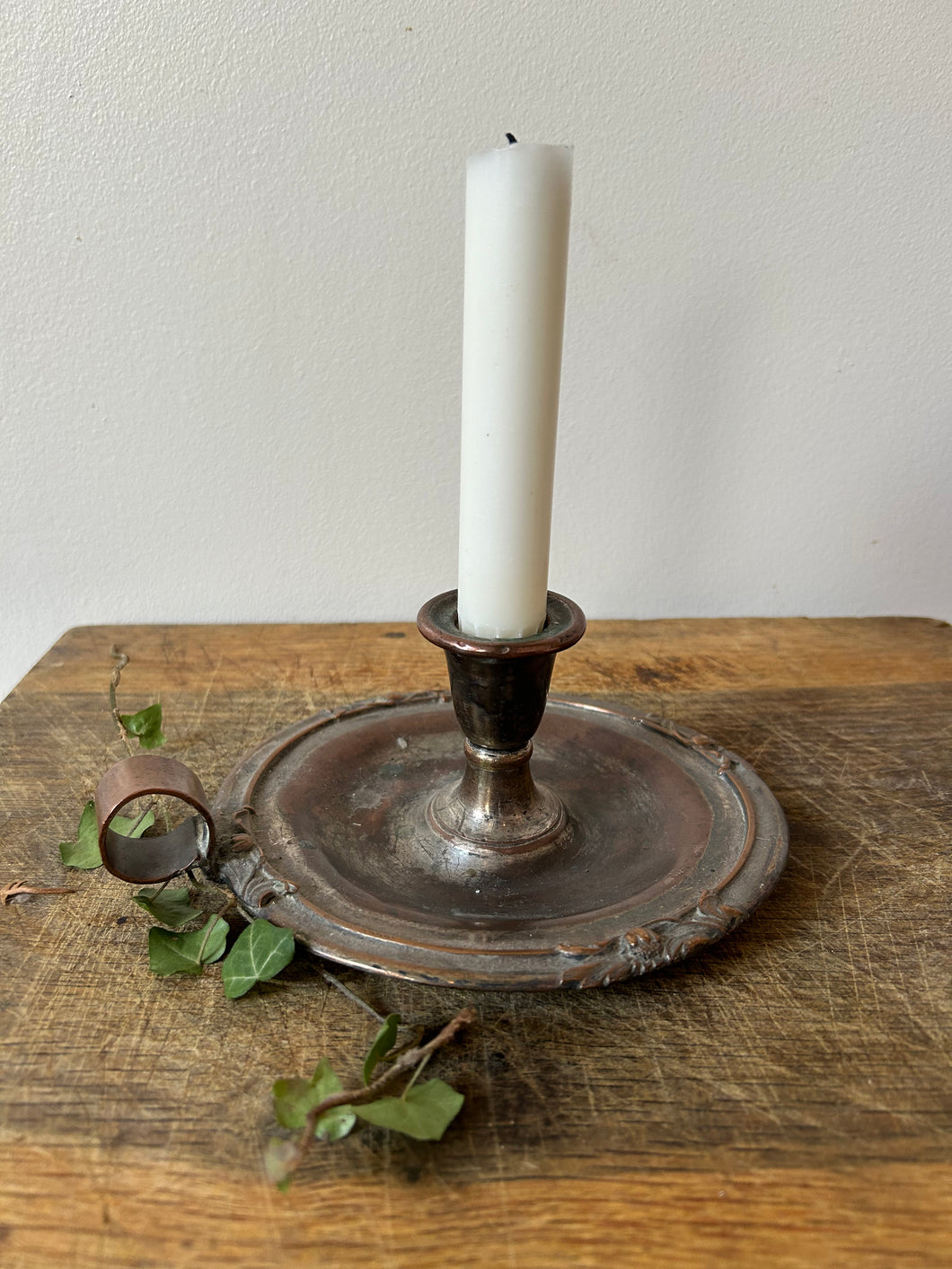 Brass Wee Willie Candlestick