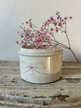 Load image into Gallery viewer, Pink and White Ironstone Pot
