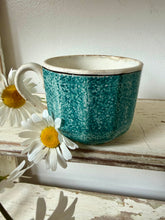 Load image into Gallery viewer, Beautiful Jewel Green Sarreguimes Vintage Cup
