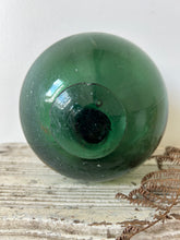 Load image into Gallery viewer, Green Glass Vintage Fishing Float
