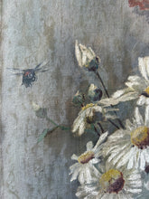 Load image into Gallery viewer, Vintage French Wildflower Oil on Canvas
