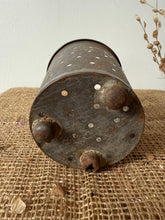 Load image into Gallery viewer, Cylindrical Shaped Metal Faisselle
