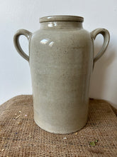 Load image into Gallery viewer, French Stoneware Corked Jar
