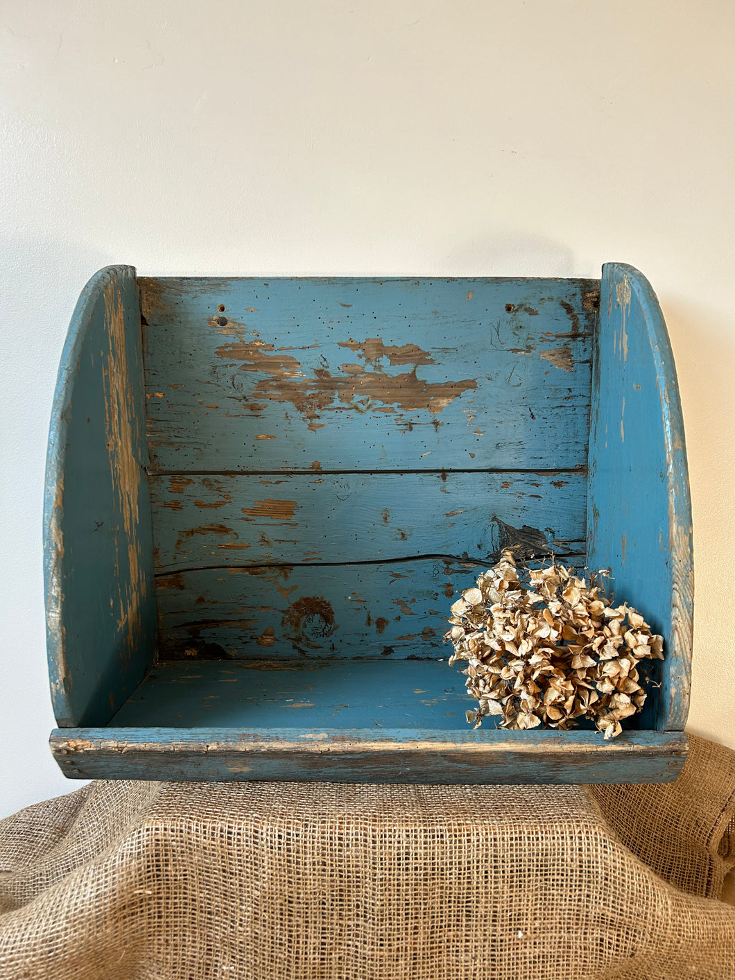 French Blue Wash Box