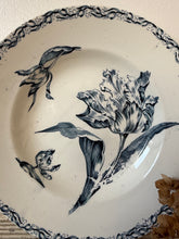 Load image into Gallery viewer, Beautiful French Blue Tulipe Ironstone Dish
