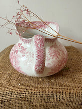 Load image into Gallery viewer, French Pink Sarreguimes Jug
