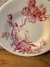 Load image into Gallery viewer, French Gien Pink Poppy Transferware Dish
