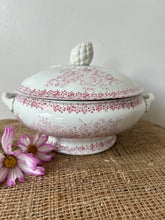 Load image into Gallery viewer, French Pink Ironstone Soupiere
