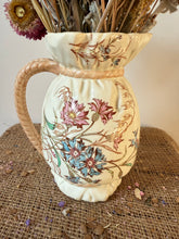 Load image into Gallery viewer, Stunning Vintage French Summery Floral Luneville Jug
