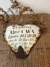 Load image into Gallery viewer, French Vintage Enamel Heart
