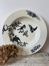 Load image into Gallery viewer, Dark Blue French Ironstone Bird Dish
