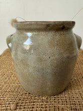 Load image into Gallery viewer, French Mottled Grey Confit Pot
