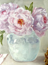 Load image into Gallery viewer, Pretty Peony Oil Painting
