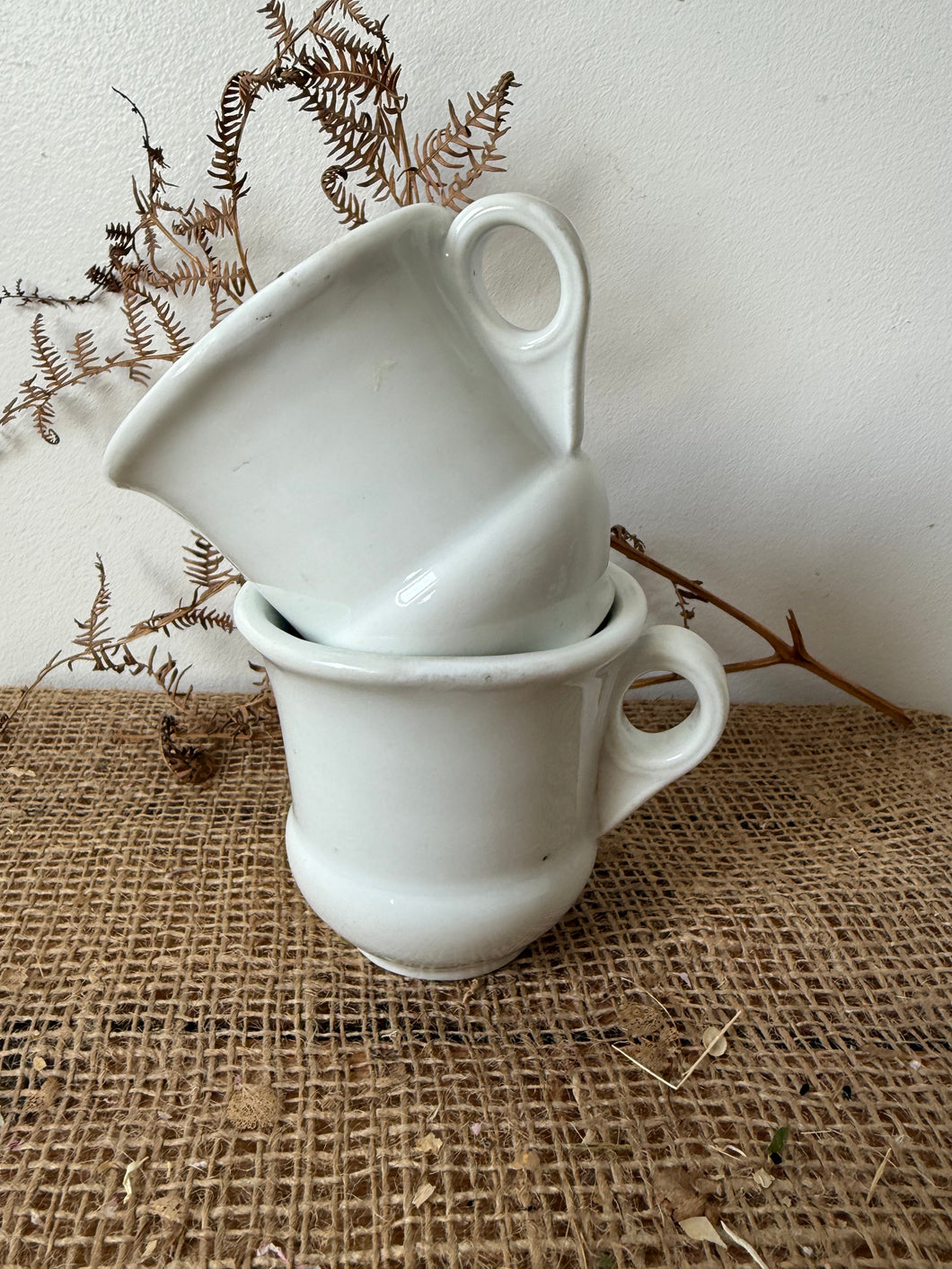 French Vintage Heavy Brulot Cup