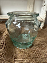Load image into Gallery viewer, French Glass Vintage Confit Pot
