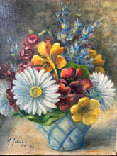 Load image into Gallery viewer, French Floral Oil on Canvas
