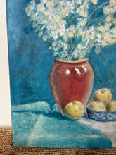 Load image into Gallery viewer, Beautiful Fruit and Floral Vintage Oil Painting
