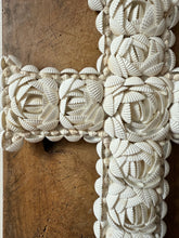 Load image into Gallery viewer, Beautiful White Arc Shell Cross
