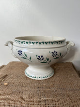 Load image into Gallery viewer, French Lidded Transferware Soupiere
