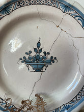 Load image into Gallery viewer, French Antique Stapled Plate
