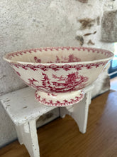 Load image into Gallery viewer, Stunning Gien ‘Chardons’ Stained and Crazed Deep Footed Bowl
