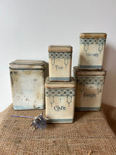 Load image into Gallery viewer, Set of French Rustic Tins
