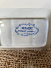 Load image into Gallery viewer, Blue and White Ironstone Soapdish
