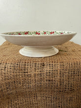 Load image into Gallery viewer, Lovely Green and Red Raised French Plate
