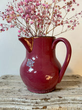 Load image into Gallery viewer, French Pink St Uze Glazed Jug
