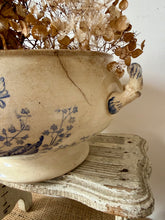 Load image into Gallery viewer, Large French Blue Transferware Soupiere
