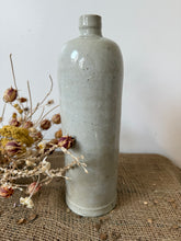 Load image into Gallery viewer, French Vintage Tall Stoneware Bottle
