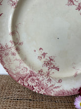 Load image into Gallery viewer, Beautiful Pink Ironstone Plate
